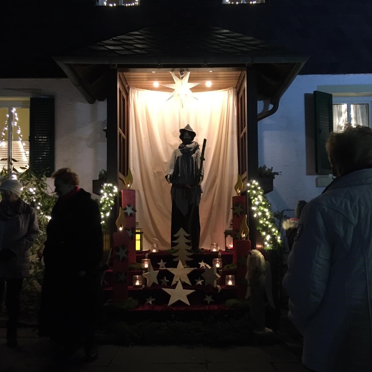 Nurn - Adventsfenster 01.12.19