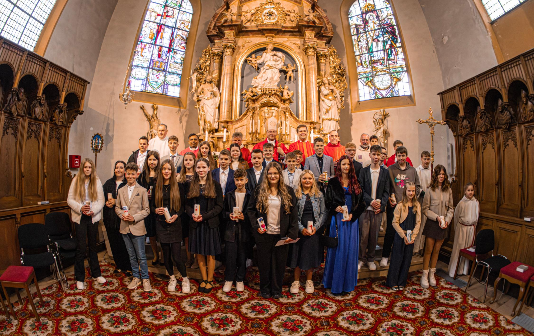 Firmlinge 2025 aus dem Bereich Oberer Frankenwald