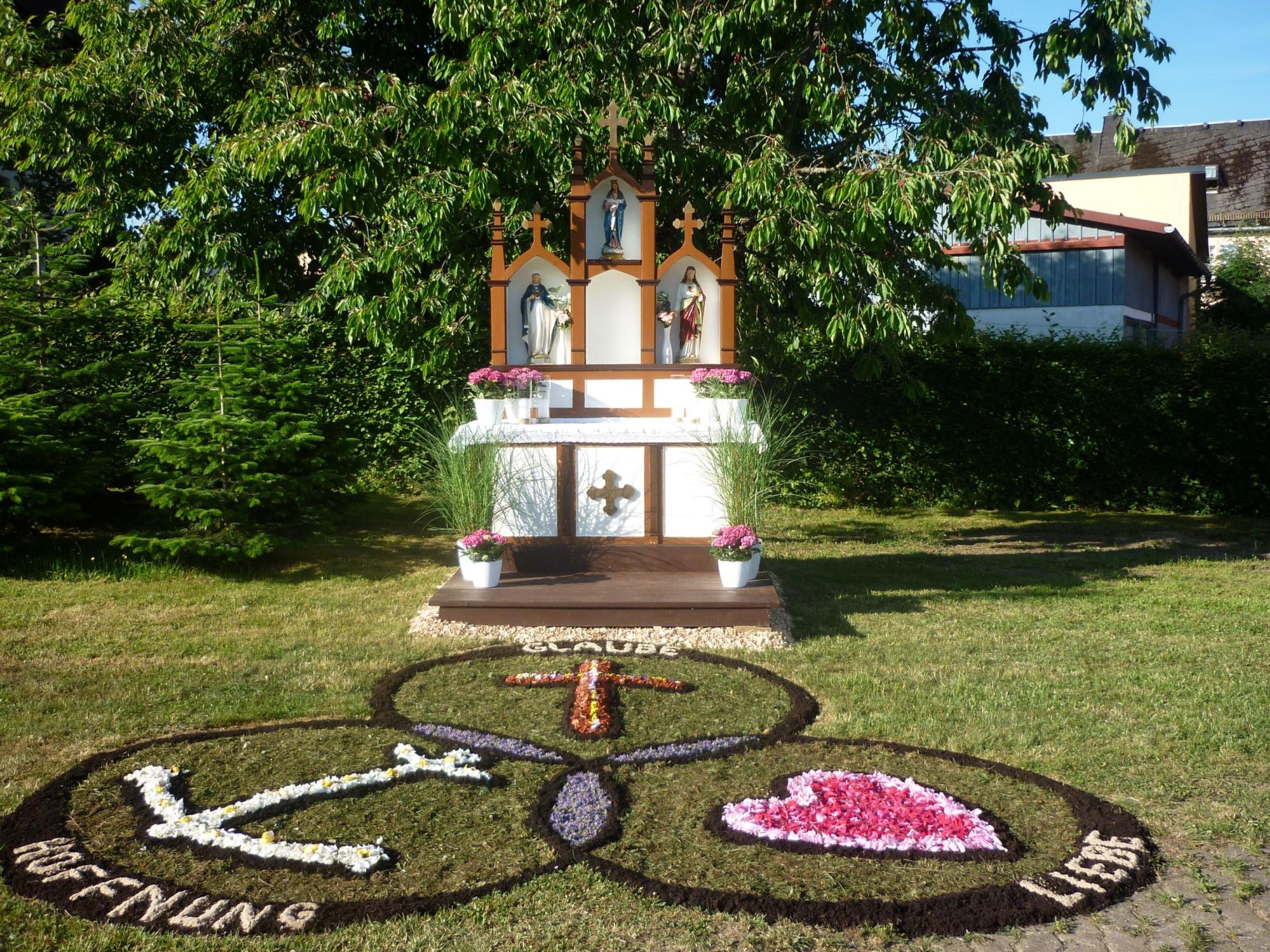 Fronleichnam 2025 in Nurn