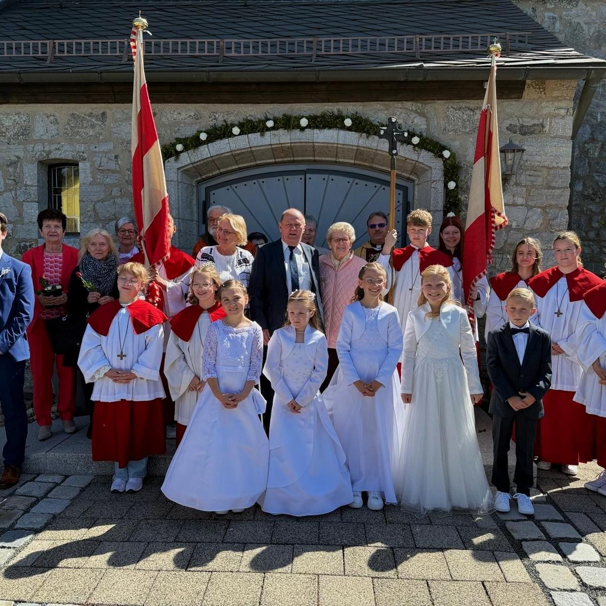 Erst- und Jubelkommunion 2025 in Nurn