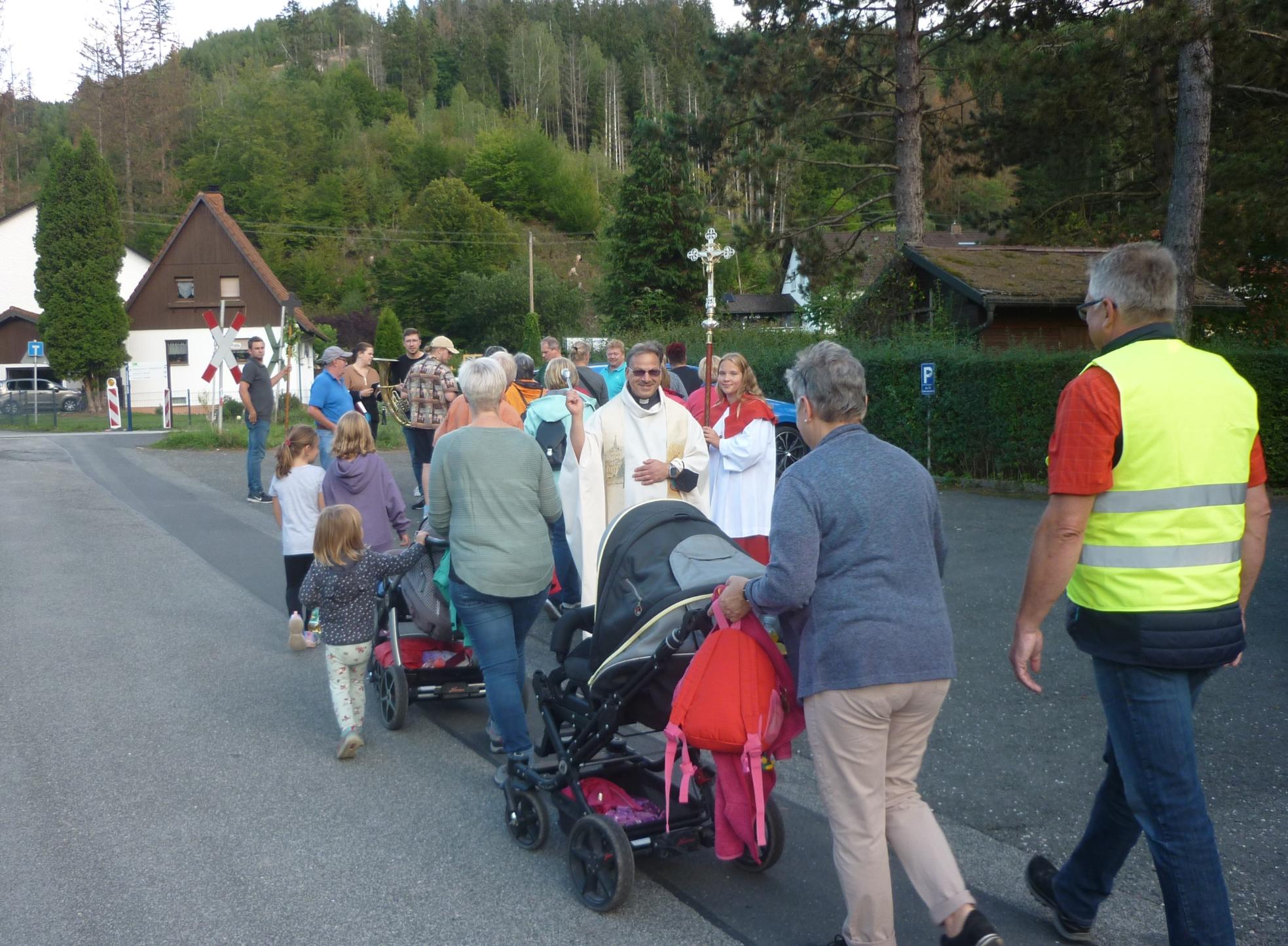 Segnung der Wallfahrer 09.09.2022