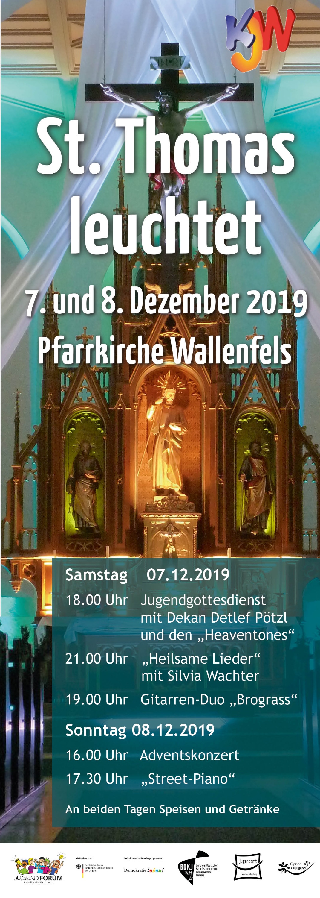 Plakat St. Thomas leuchtet