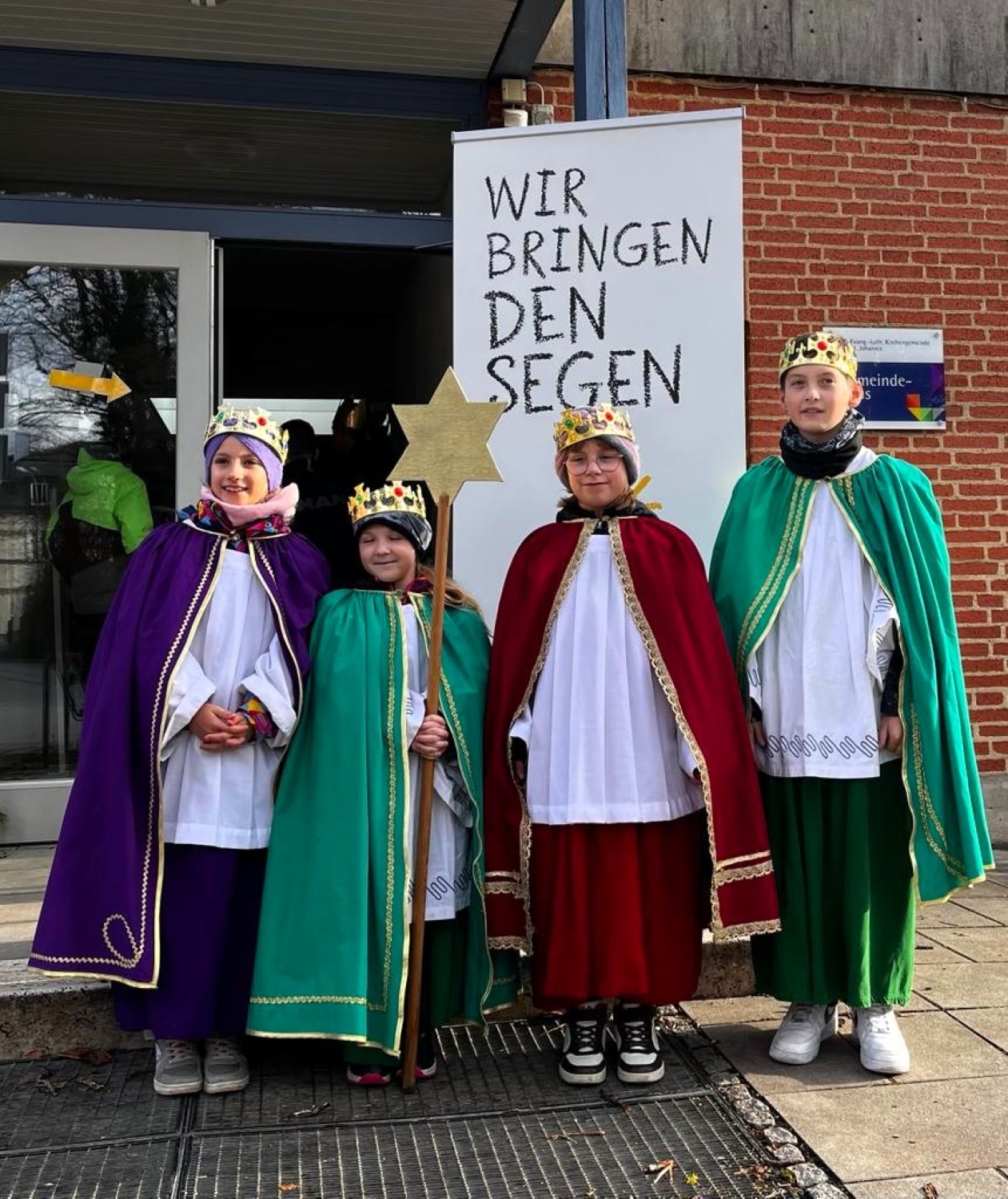 Eröffnung Sternsingeraktion Forchheim 29.12.23