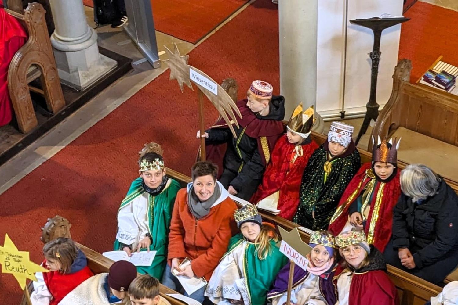 Eröffnung Sternsingeraktion Forchheim 29.12.23