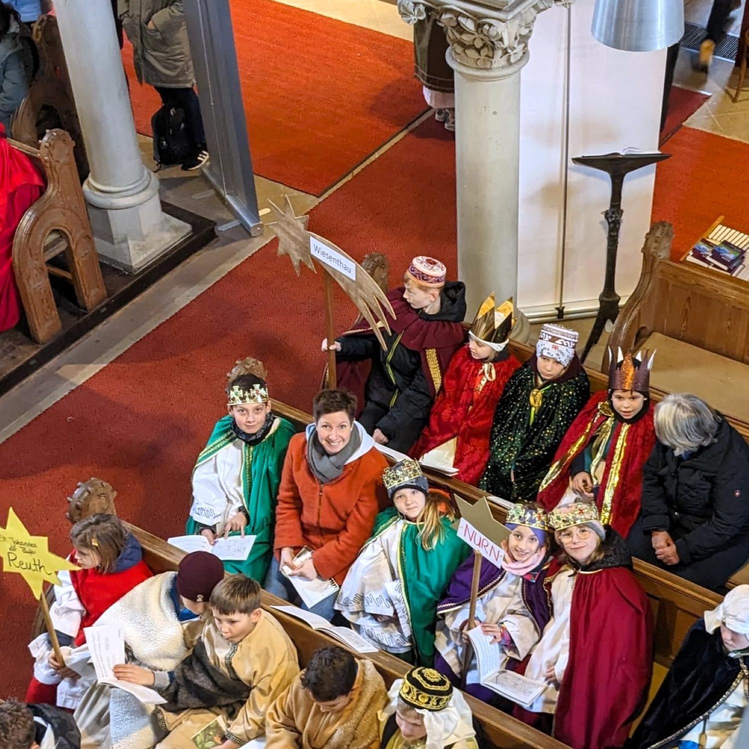 Eröffnung Sternsingeraktion Forchheim 29.12.23