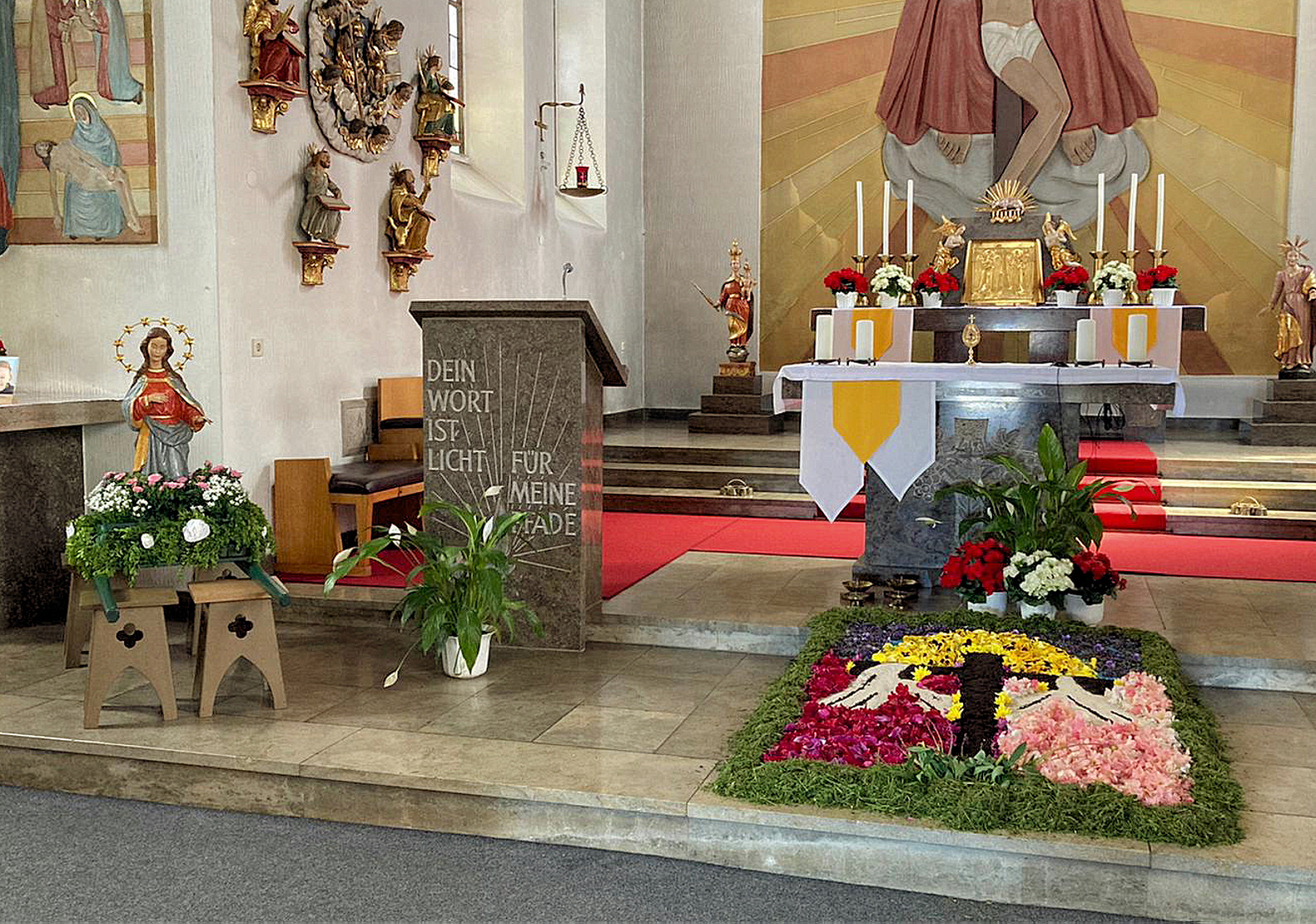 Fronleichnam 2021 in Nurn